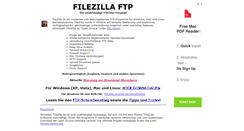 Desktop Screenshot of filezilla.de